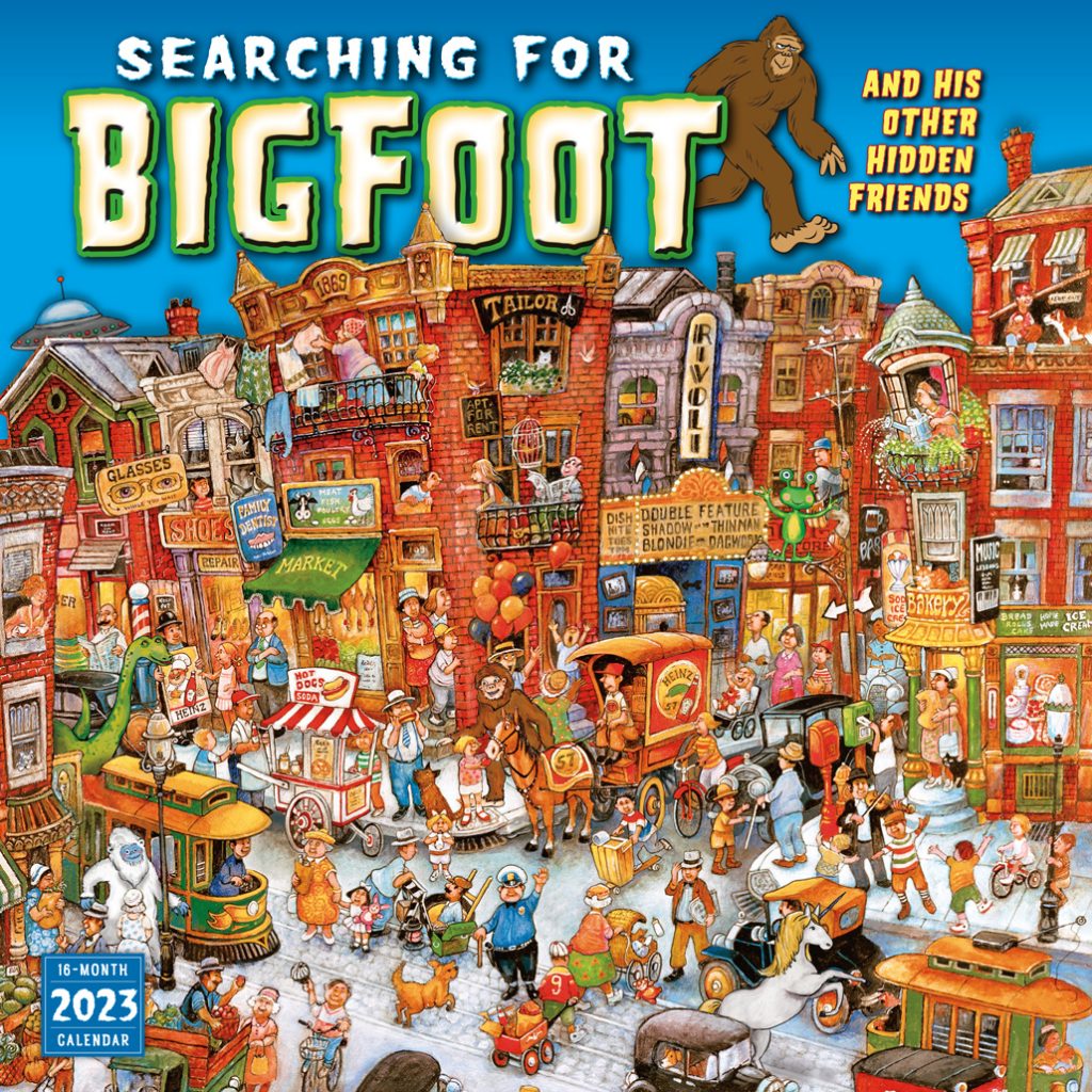 Searching for Bigfoot 2023 Wall Calendar RSVP