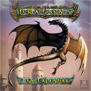 Dragons by Ciruelo 2026 Wall Calendar