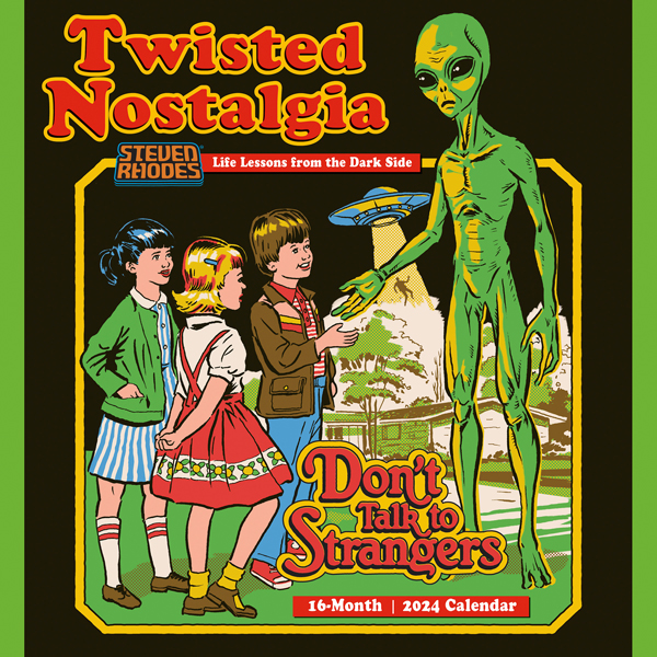 Twisted Nostalgia 2024 Wall Calendar RSVP